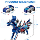 2 in 1 automatic deformation in collisions,Dual car combination , magnetic attraction
