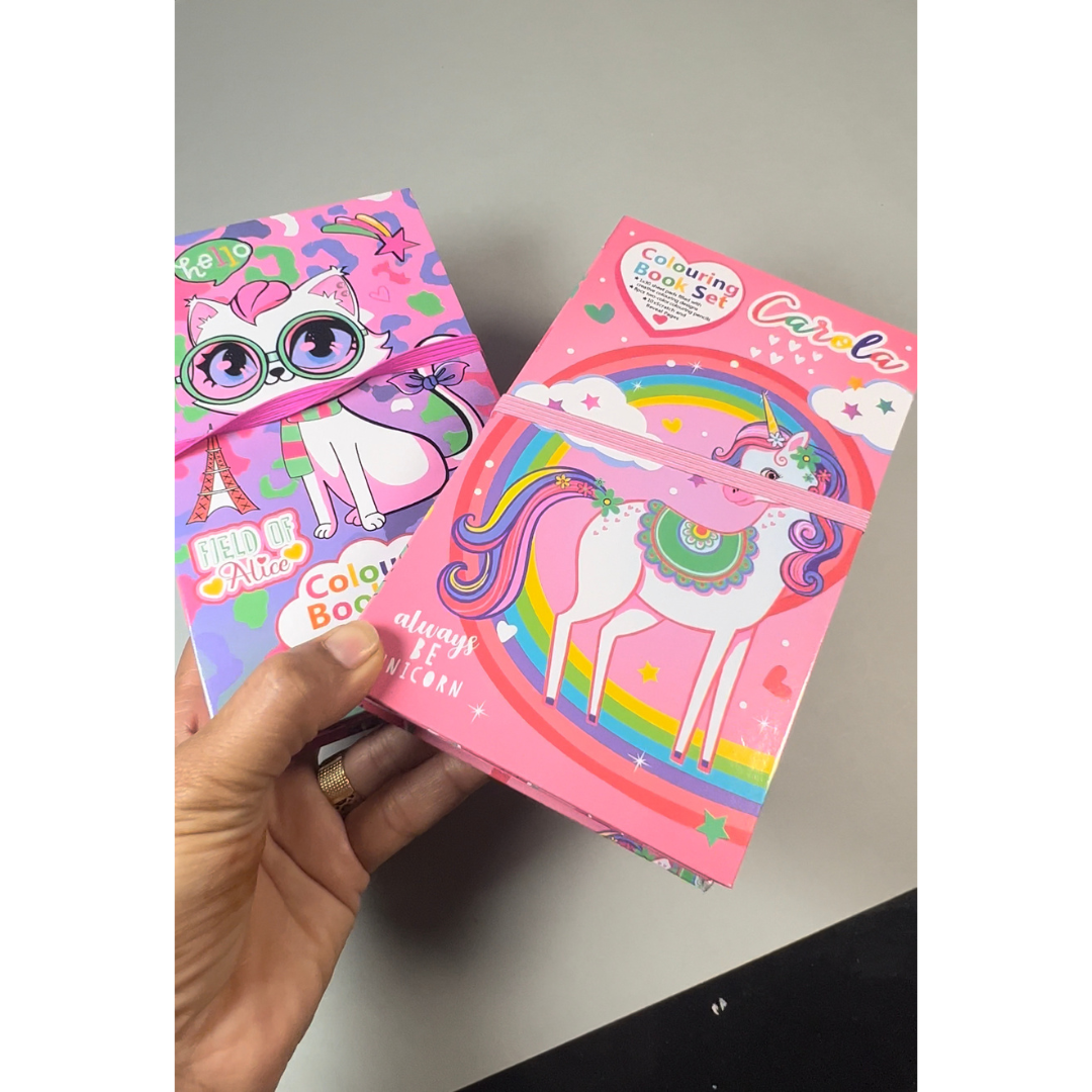 2 in 1 Scratch & Coloring Book for kids – Brainwave61