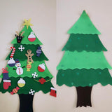 3ft Felt Christmas Tree with Detachable Ornaments for Kids Toddlers 22 Accessories