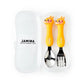 Baby Self Feeding Spoon & Fork with Case Stainless Steel Cutlery Cute Fork Spoon 2 pcs Set for Child Baby Home School Use