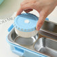 3 compartment 750ml Stainless Steel Lunch Box with 150ml Bowl