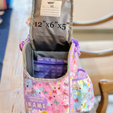Premium Quality Printed Insulated multipurpose sling Bag for Kids, school Student