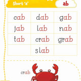 Jolly Kids My First Book of Phonics Words Key to Letter Sound Relationship| Learning the Letter Sounds| Blending| Word Formatting| Sight Words| Phonic Activity Book for Kindergarten Ages 3-7 Years