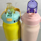 Stainless steel insulated 2 in 1 motivational bottle 1800ml