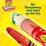Luxor Crayola Twistable Mini Crayons 12 Shades