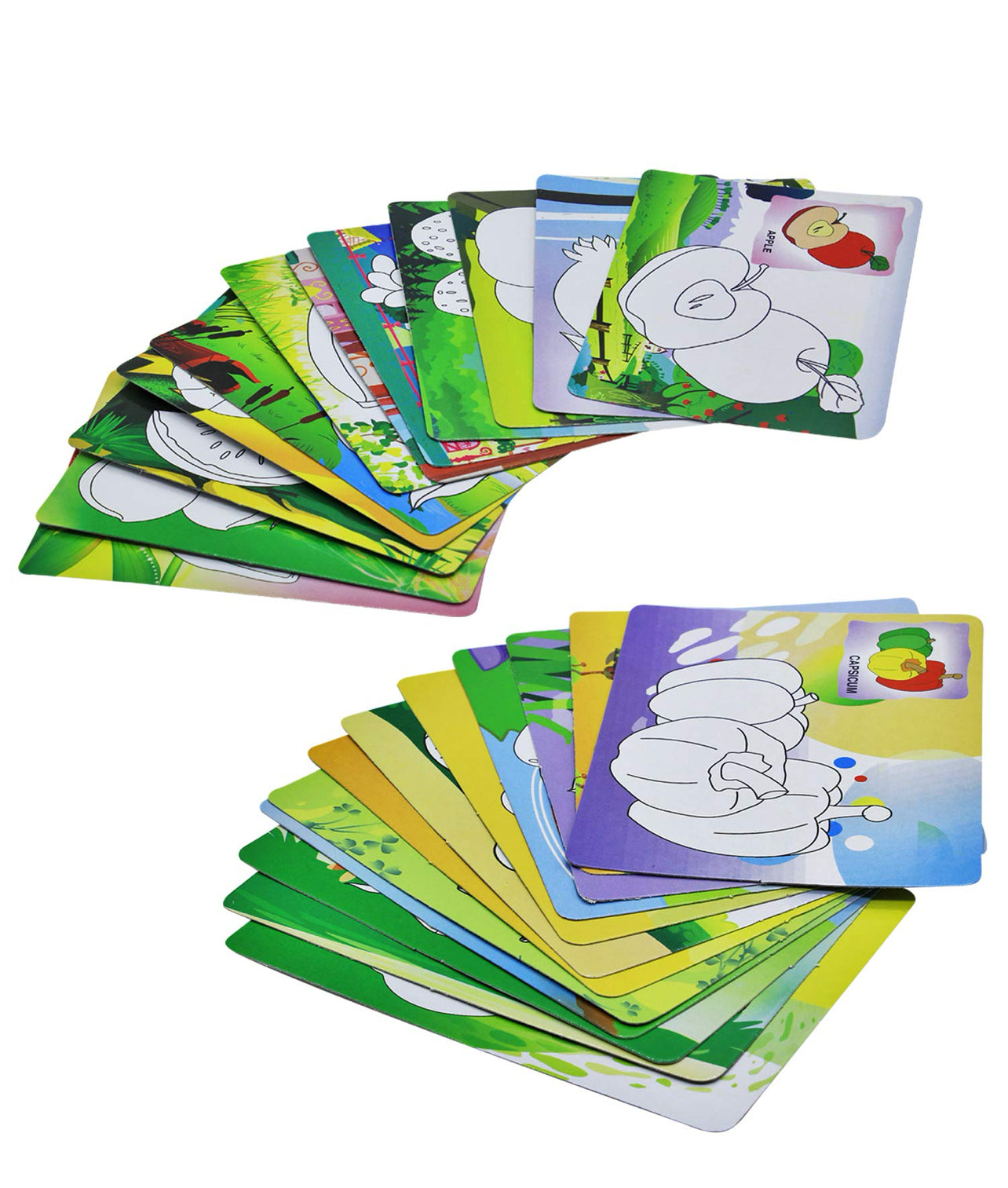 2 in 1 Color and Wipe Off, Learning Painting Kit for Kids