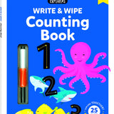 Junior Explorers Write And Wipe: Counting Book