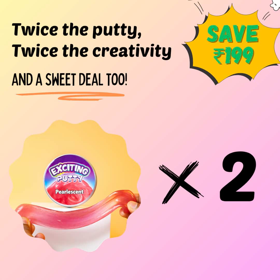 ACTIVE Play Putty & mud  therapy Putty for Kids (5 different variants )