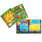 Hide and Seek Touch & Feel Lift the Flap (board book)