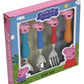 Peppa pig spoon & fork set of 4 pcs