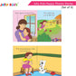 Jolly Kids Read With Happy Phonics Stories (Set of 6)| Vowel Sound Words| Phonic Stories for Kids Ages 3-8 Years