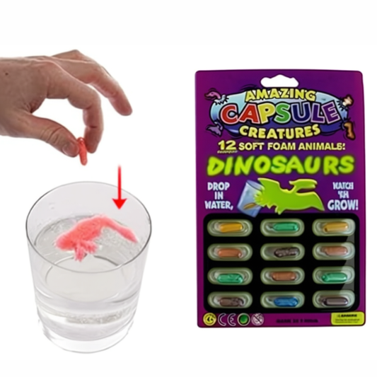 Magic Growing Capsule Dinosaurs – Water Expansion Toys for Kids
