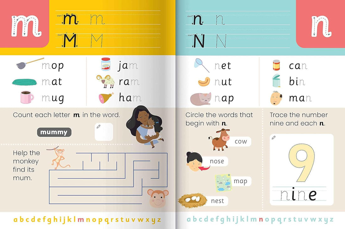 Junior Explorers Write And Wipe Book: Alphabet Book