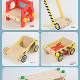 Wooden Nut Truck