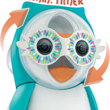 Flipper Owl Smarty Toothbrush Holder+Timer, Blue, FLR-OWL-STY
