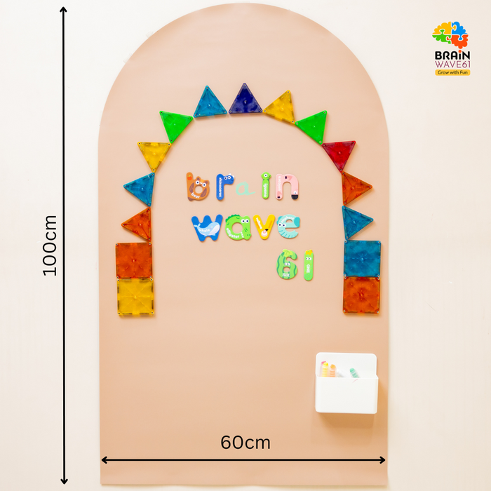 Magnetic  Playwall - Arch Magnetic Wall Decal for Kids( accessories not included)