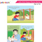 Jolly Kids Read With Happy Phonics Stories (Set of 6)| Vowel Sound Words| Phonic Stories for Kids Ages 3-8 Years