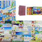 2 in 1 Color and Wipe Off, Learning Painting Kit for Kids