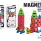 Portable travel magnetic building tiles 32pcs