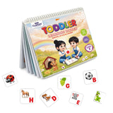 Velcro Book Preschool Busy Book Toddler, Kids/Children 16 Activities, | Quiet Book | Preschool Learning Montessori Toys, 16 in 1 Busy Book for Toddlers for Kids of Age up to 2Years (Level 1& 2)