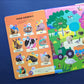 100 Button Look & Find Animal Words & Sounds [Hardcover]