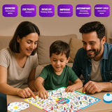Snap Match Grande – Fast-Paced Spot & Match Board Game with Bell | Observation & Reflex Game for Kids & Family