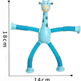Giraffe Suction Fidget tube Toys