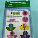 Preschool worksheets level 3(5+yrs)