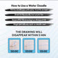 Magic Drawing Mat for Kids 3-7 Years | Mess Free Aqua Doodle Mat with Water Pen | Reusable Coloring & Writing Toy for Toddlers Boys & Girls | Water Painting Mat Gift