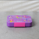Bento Lunch Box for Kids, 4 & 6 Compartments Ideal Portion Sizes Leak-Proof Bento box for Kids Dishwasher Safe, BPA-Free