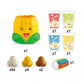 Popcorn Games, Pop Out Popcorn Board Game for Kids 4+& Adults, Fun Family Activities for Kids and Adults, Kids Board Game for Night Party Christmas Party Game