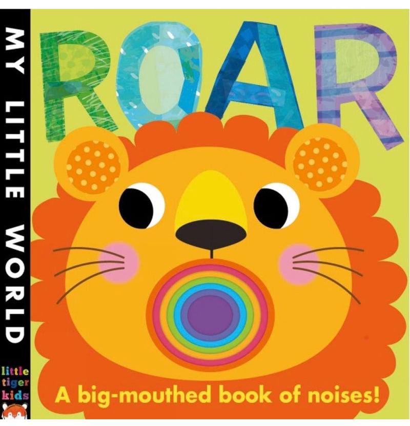 Roar -A big mouthed book of noises ( board book)