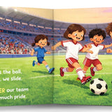 Little Athletes: Little Footballer – Football Board Book for Toddlers | Sports Picture Book for Kids | Early Learning Sports Story