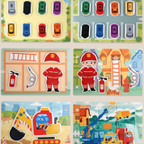 Montessori Busy Book for Children to Develop Learning Skills, and Preschool Educational Toy for Boys and Girls