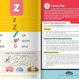 Junior Explorers Write And Wipe Book: Alphabet Book
