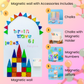 Magic Playwall - Arch Magnetic Wall Decal for Kids