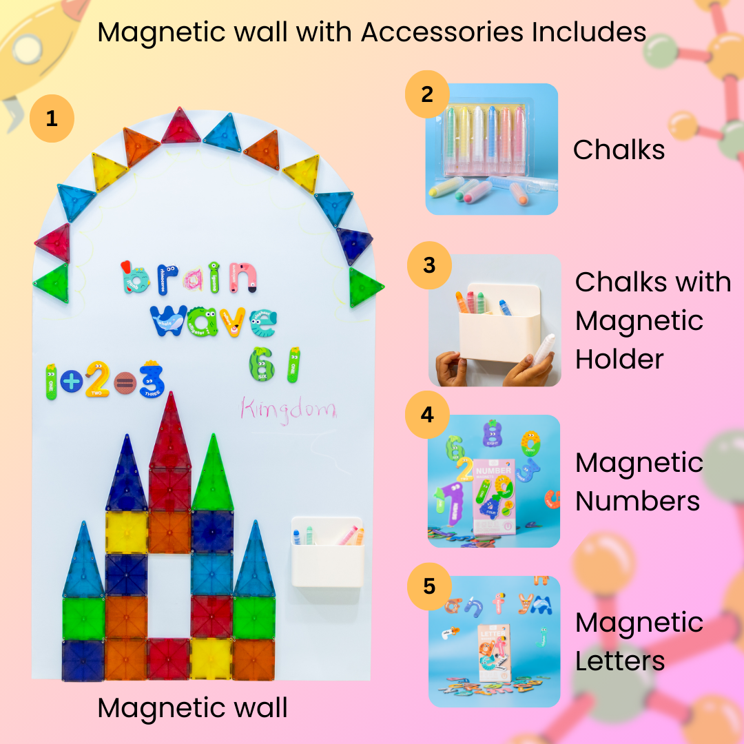Magic Playwall - Arch Magnetic Wall Decal for Kids