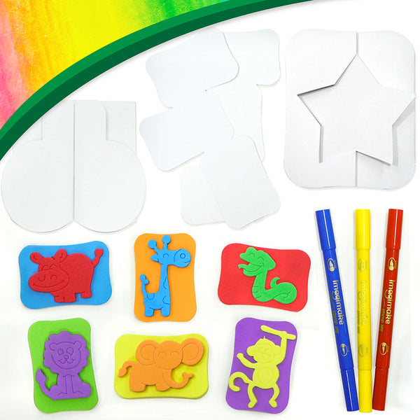 Stamp Art - Jungle theme ,