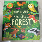 Hide and Seek Touch & Feel Lift the Flap (board book)