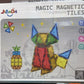 38 pcs magnetic tiles