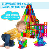 100 pcs magnetic tiles