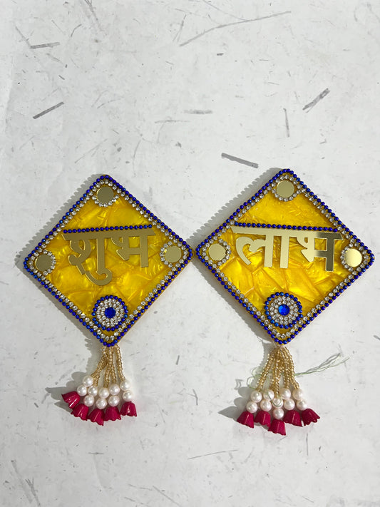 Acrylic Shubh labh . Sno 28