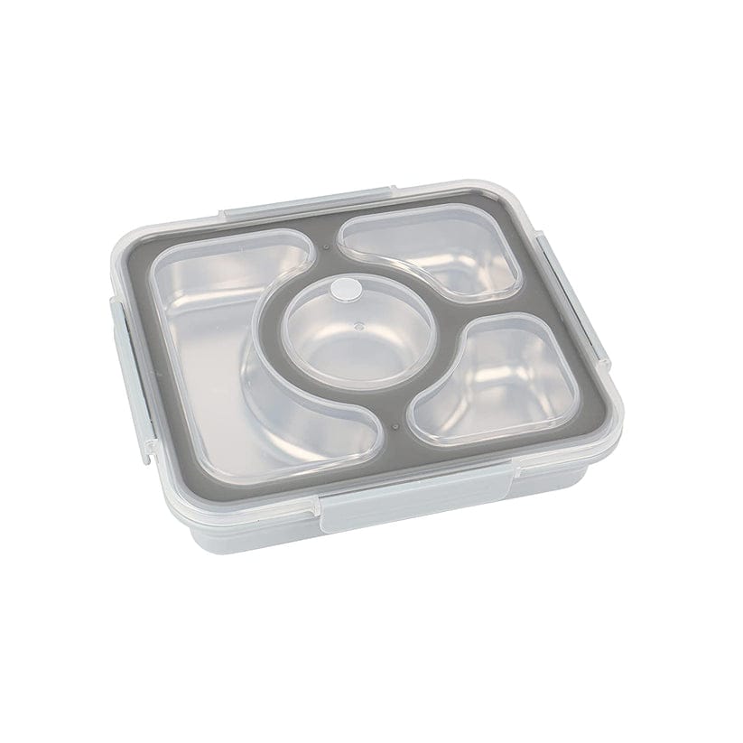 4-grid Stainless Steel Airtight Leakproof Lunch Box