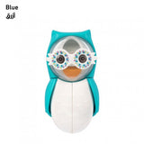 Flipper Owl Smarty Toothbrush Holder+Timer, Blue, FLR-OWL-STY