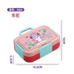 Stainless Steel Lunch Box with 3 Compartments Bento Tiffin Leak-Proof Durable Food Container 750ml + 150m
