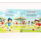 Little Athletes: Little Cricketer – Cricket Board Book for Toddlers | Sports Picture Book for Kids | Early Learning Sports Story