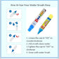 Magic Drawing Mat for Kids 3-7 Years | Mess Free Aqua Doodle Mat with Water Pen | Reusable Coloring & Writing Toy for Toddlers Boys & Girls | Water Painting Mat Gift