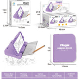 Educational learning double faced drawing board, easel board.