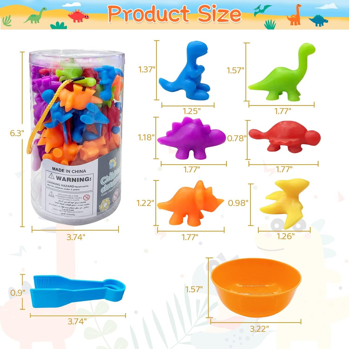 Montessori Counting & Sorting Game: Educational Toy for Kids