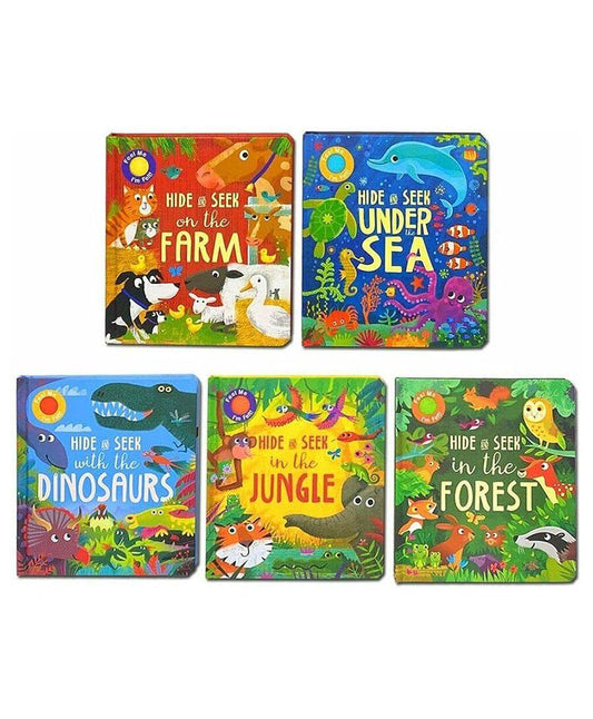 Hide and Seek Touch & Feel Lift the Flap (board book)